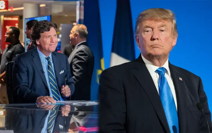 Donald Trump and Tucker Carlson