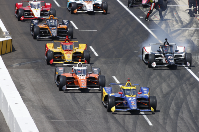 IndyCar Racing Pit Lane